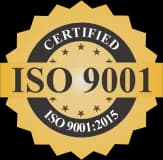ISO 9001:2015 Quality Management System Certified Company