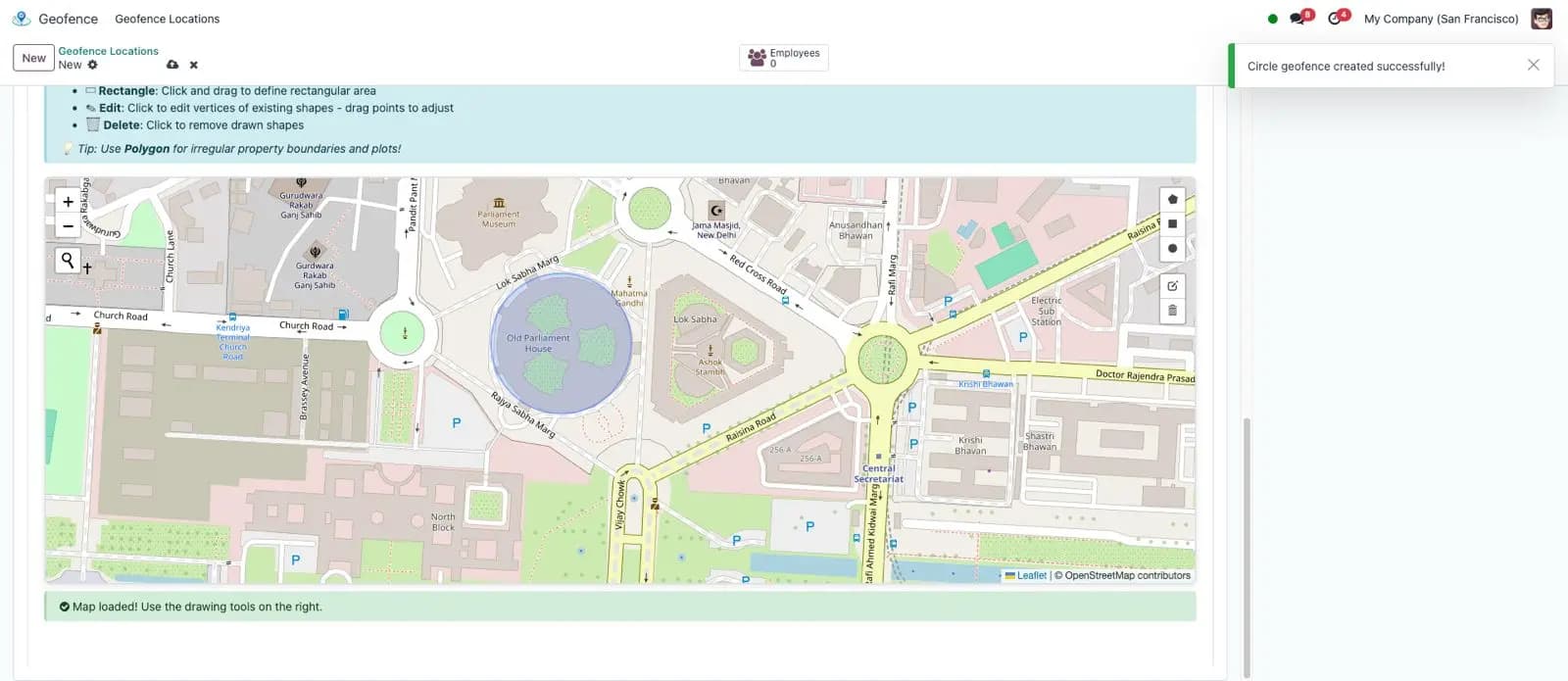 Employee Location Assignment