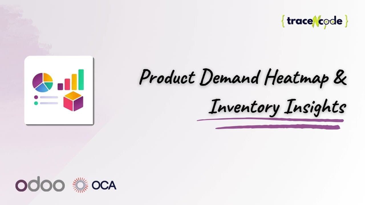 Product Demand Heatmap & Inventory Insights Odoo app demo video thumbnail