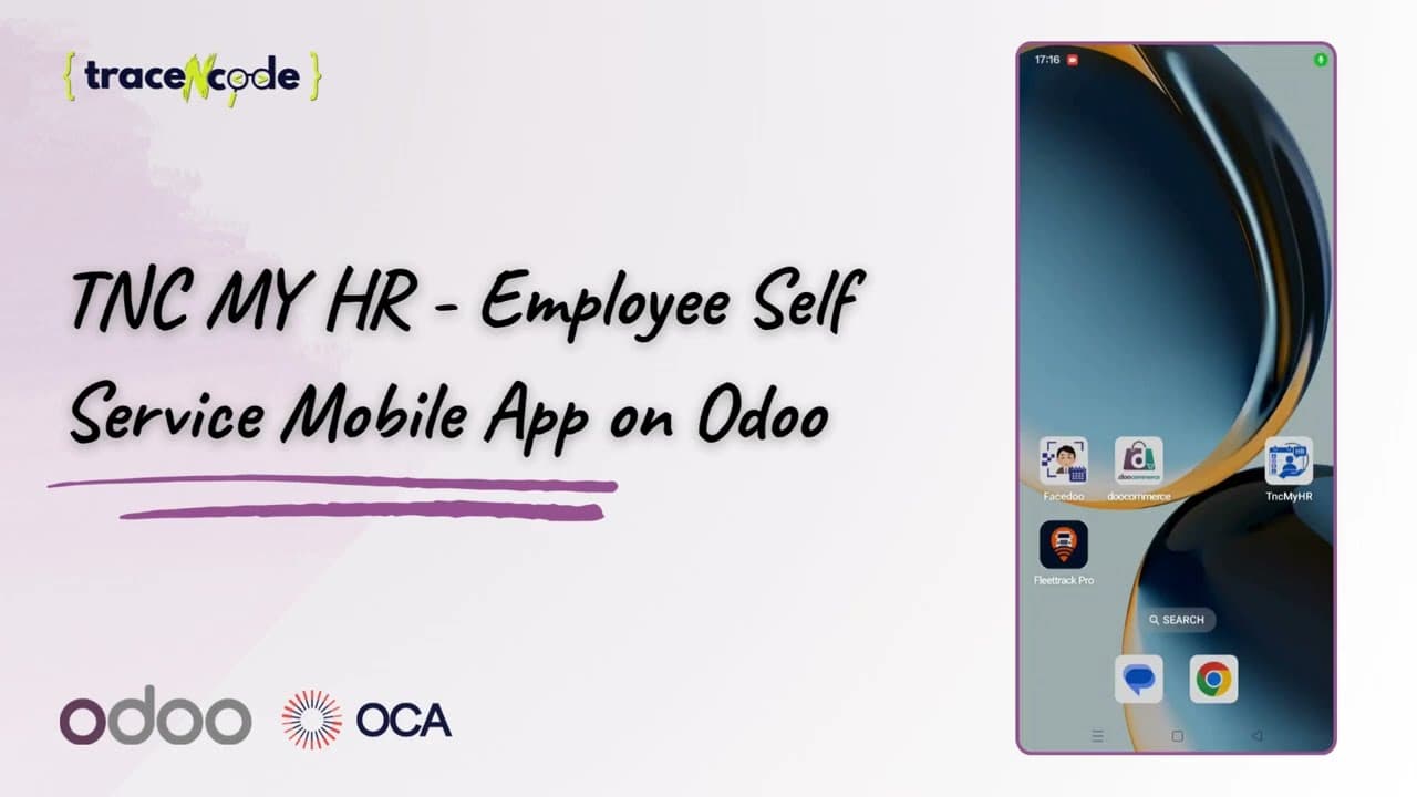 TNC My HR Odoo app demo video thumbnail