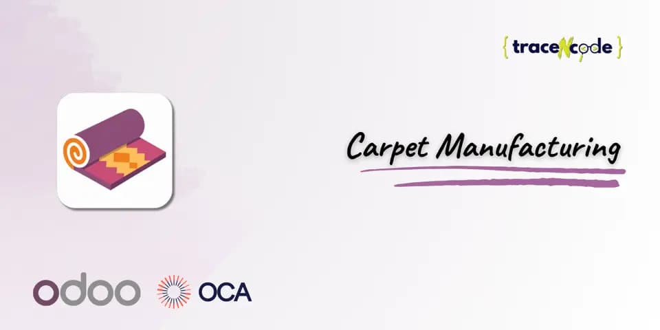Carpet Manufacturing by TraceNcode