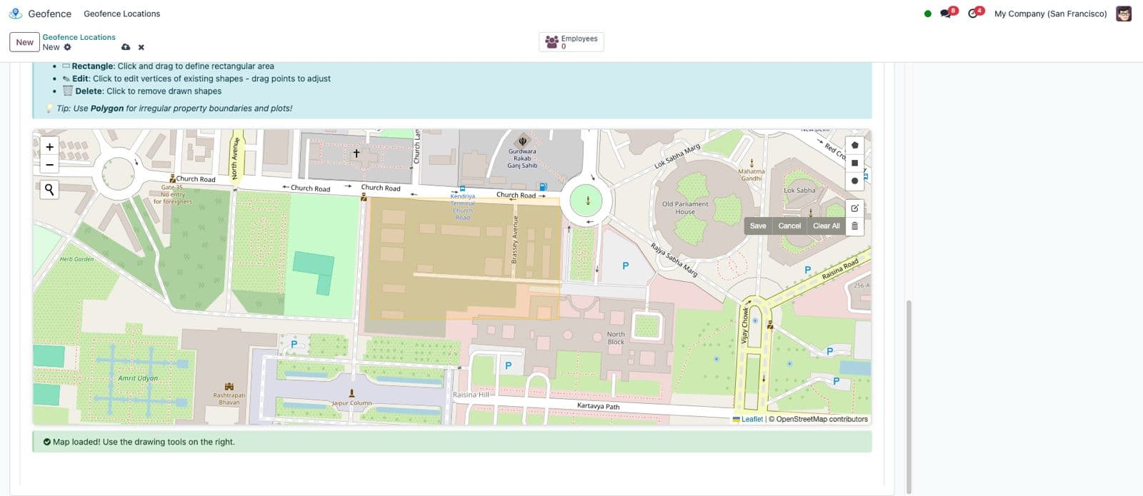 Geofence Location Management