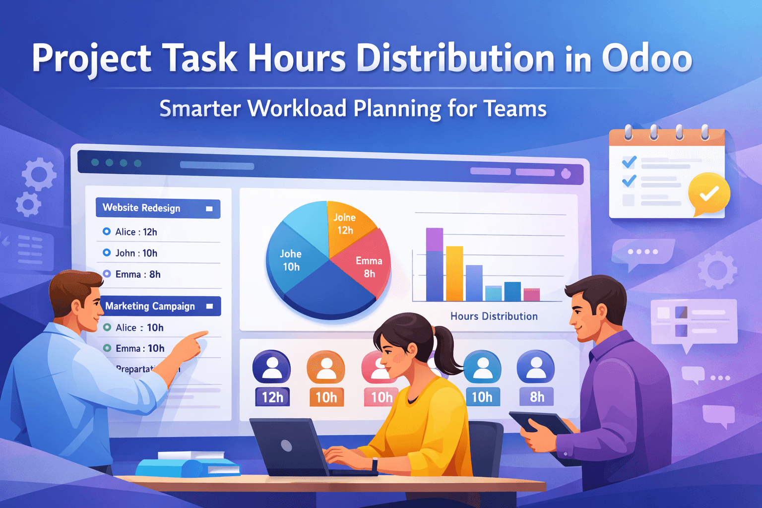 Improve Task Accountability in Odoo with Structured Hour Distribution