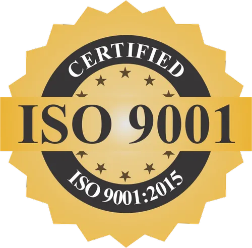 ISO 9001:2015 Quality Management System Certified - International Quality Standards